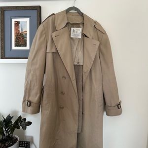 Vintage London Fog Maincoats Lined Trench Coat